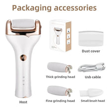 Load image into Gallery viewer, Electric Foot Grinder Dead Skin Remover Pedicure Tool Stone Foot Grinder For Callus