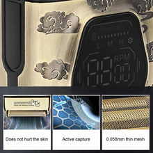 Load image into Gallery viewer, Men's Reciprocating Cordless Shaver Electric Rechargeable Beard Sideburn Trimmer