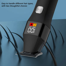 Load image into Gallery viewer, Men's Electric Hair Clipper 3 Beauty Sets Hair Trimmer Shaver Oil Head Trimmer Rechargeable LCD Display Hair Salon Hair Clipper