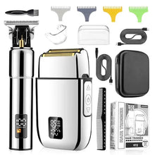 Load image into Gallery viewer, Multifunctional Whole Body Washing Hair Clipper Sets Men's Electric Shaver Digital Display Hairdresser Trimmer