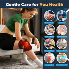 Load image into Gallery viewer, Electric Heating Knee Massager Support Adjustable Heating Knee Belt For Arthritis Joint Injury Shoulder Knee Brace