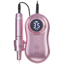 Load image into Gallery viewer, 35000 RPM Electric Nail Polish Drill Mini 2 in 1 Electric Nail File With LCD Display USB Charge Professional Tool