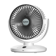 Load image into Gallery viewer, Portable 5-speed Electric Fan 90° USB Adjustable Cooling Fan Silent Adjustable Ultra Silent For Home, Desk and Office