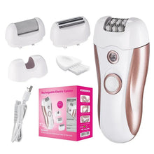Load image into Gallery viewer, Three-In-One Electric Hair Remover Shaver Women's Special Design Lightweight Portable Hair Removal Device Professional Grade Raz