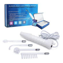 Load image into Gallery viewer, High-Frequency Electrode Rod With 4 Neon Electrotherapy Glass Tube Acne Removal And Beauty Machines