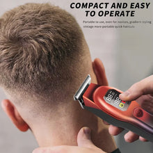 Load image into Gallery viewer, Hair Beard Trimmer for Men Professional T Liners Clippers Mens Cordless Barber Clippers Zero Gapped Grooming Hair Cutting Kit