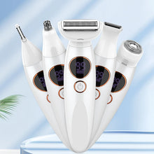 Load image into Gallery viewer, 5 in1 Lady Shaver Electric Razor for Women Cordless Electric Face Shavers Eyebrow Trimmer Painless Bikini Trimmer Hair Removal