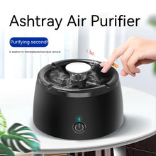Load image into Gallery viewer, Ashtray with Air Purification Smoke Removal Ashtray Automatic Smoke Filter Air Purifier Cigarette Ash Tray USB Charging for Home