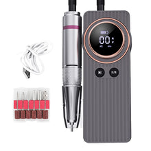 Load image into Gallery viewer, 35000RPM Nail Drill Grinding Machine Low Noise Nail Polisher Kit Nail Sander Head Sander Tool Manicure Polishing Machine