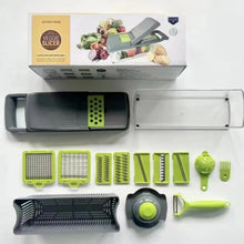 Load image into Gallery viewer, 15/22 in 1 Multifunctional Vegetable Chopper Onion Chopper Handle Food Grate Food Chopper Kitchen Vegetable Slicer Dicer Cut