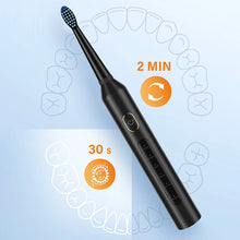 Load image into Gallery viewer, Electric Sonic Toothbrush Rechargeable Electronic Tooth Brushes 5 Brushing Modes IPX7 Waterproof With Replacement Heads