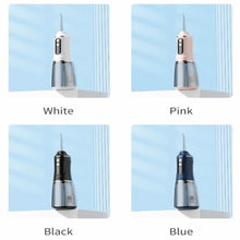 Load image into Gallery viewer, Smart Electric Oral Irrigator Rechargeable Professional Dental Cleaner Cordless with 4 Nozzles Tooth Scaler Travel