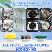Load image into Gallery viewer, Wireless Electric Cleaning Brush Powerful IPX7 Waterproof USB Rechargeable Automatic Handheld Cleaner Multi Function Household
