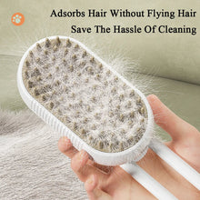 Load image into Gallery viewer, Steamy Cat Brush 3 in 1 Electric Anti-splashing Cat Brush with Steam Spray for Massage Pet Grooming Comb Hair Removal Combs