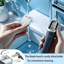Load image into Gallery viewer, 6-in-1 Professional Beard Trimmer for Men, IPX6 Waterproof Electric Shaver Razor, Cordless Body Hair Trimmer for Mustache, Nose,