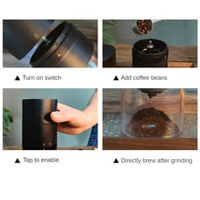 Load image into Gallery viewer, Coffee Maker Portable Coffee Machine Manual Coffee Machine Brewing Bean Grinding Camping Outdoor
