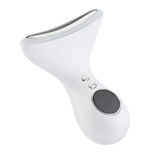 Load image into Gallery viewer, Electric Neck Beauty Instrument EMS Color Light Remove Neck Lines Vibration Neck Massager Lifting &amp; Tightening Beauty Instrument