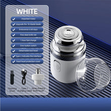Load image into Gallery viewer, Electric Mini Travel Shaver for Men-Pocket Size Washable Electronic Razor-Mens Rechargeable Portable Cordless Shaving Face Beard