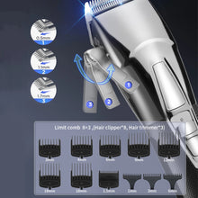 Load image into Gallery viewer, Hair Trimmer For Men Shaver Professional Hair Clipper Haircuter Men's Barber Beard Trimmer Rechargeable Hair Cutting Machine