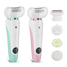 Load image into Gallery viewer, 5-in-1 Hair Cleaning and Maintenance Set LCD Digital Shaver Full Body Hair Removal Device Private Area Hair Removal Mach