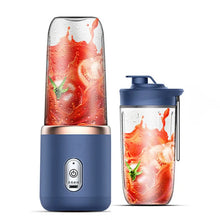 Load image into Gallery viewer, Portable Juicer Blender 300ml Electric Fruit Juicer USB Charging Lemon Orange Fruit Juicing Cup Smoothie Blender Machine