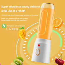 Load image into Gallery viewer, Mini Portable Blender Electric Fruit Juicer Machine for Orange Food Kitchen Small Auxiliary Ice Crushing Household
