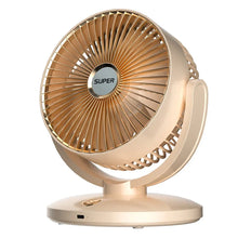 Load image into Gallery viewer, Portable 5-speed Electric Fan 90° USB Adjustable Cooling Fan Silent Adjustable Ultra Silent For Home, Desk and Office