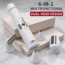 Load image into Gallery viewer, Detachable Head Electric Grooming Device Rechargeable Care Tool with Nose Hair Grooming, Cleaning Brush and USB Cable
