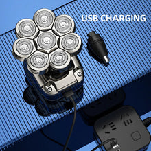 Load image into Gallery viewer, 8D Men's Electric Shaver Wet Dry Beard Hair Trimmer Electric Razor  Personal Rechargeable Bald Head Shaving Machine LCD Display