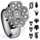 Load image into Gallery viewer, 6-in-1 Multifunctional Electric Shaver Hair and Nose Hair Set Full Body Waterproof Men's Household Shaver