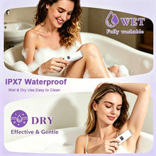 Load image into Gallery viewer, Electric Shaver Women Portable Epilator Mini Rechargeable Woman's Bikini Trimmer Painless Electric Dual Head Razors for Female