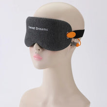 Load image into Gallery viewer, Earplug Noise Reduction Memory Cotton Travel Shading Eye Mask Goggles Soft Comfortable Sleeping Shading Sweet Gifts