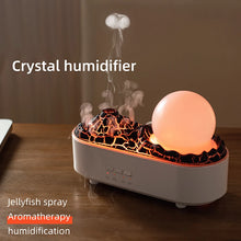 Load image into Gallery viewer, Lava Volcano Humidifier USB Aroma Diffuser with Flame Lamp Mini Desktop Electric Ultrasonic Aromatherapy Essential Oil Diffuser