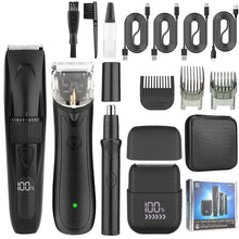 Load image into Gallery viewer, 4-in-1 Men's Multi functional Hair Clipper Set Nose Hair Trimmer Electric Shaver and Beard Trimmer Grooming Tools Set