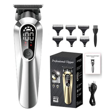 Load image into Gallery viewer, Professional Digital Men's Electric Hair Clipper Household Hair Trimmer Multifunctional Hair Salon Hairdressing Machine