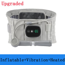 Load image into Gallery viewer, Electric Waist Massager Infrared Heated Lumbar Pad Adjustable Temperature Hot Compress Vibration Waist Massage Belt Back Support