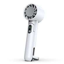 Load image into Gallery viewer, Refrigeration Handheld Fan Portable Power Bank Desktop Can Be Vertically Hung with Usb Folding Small Fan Digital Display