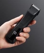 Load image into Gallery viewer, Body Hair Trimmer for Men Groin  Electric Manscaper Pubic Hair Remover Epilator Chest Grooming Clippers Waterproof Men's Shaver