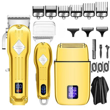 Load image into Gallery viewer, 3 In 1 Professional Electric Hair Clipper and Shaver Set for Barber Men Hair Trimmer Electric Shaver