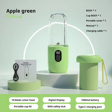 Load image into Gallery viewer, Portable Juicer Household 16 Blade Small Juicer Electric Student Charging Multifunctional Fruit Wireless Juicing Cup