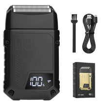Load image into Gallery viewer, Reciprocating double leaf net shaver electric shaver  full body waterproof  household whitening device  beard knife