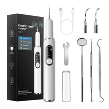 Load image into Gallery viewer, Ultrasonic Electric Dental Scaler High Frequency Vibrating Teeth Cleaner Plaque Calculus Tartar Stains Remover 5 modes with LED