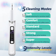 Load image into Gallery viewer, Ultrasonic Electric Dental Scaler Calculus Oral Tartar Remover Tooth Stain Cleaner Teeth Whitening Oral Care  5 Modes