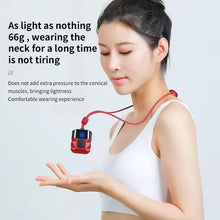 Load image into Gallery viewer, Electric Smart Hanging Neck Massager 16 Levels Muscle Massager Hot Compress Mini Neck and Cervical Massager Relaxation Machine