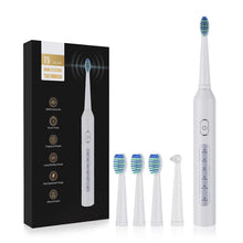 Load image into Gallery viewer, Electric Sonic Toothbrush Rechargeable Electronic Tooth Brushes 5 Brushing Modes IPX7 Waterproof With Replacement Heads