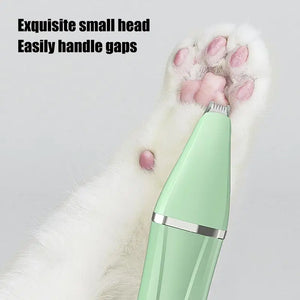 Cat Foot Hair Trimmer 4 In 1 Electric Clippers For Precision Trimming Pet Foot Shaving Waterproof Quiet Working Dog Shaver