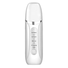 Load image into Gallery viewer, Micro Skin Cleansing Scrubber Ultrasonic Skin Perfecting Facial Red Light Skin Rejuvenation Acne Treatment Face Lifting Massager