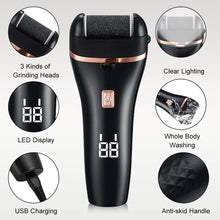 Load image into Gallery viewer, Electric Foot File Grinder Dead Dry Skin Callus Remover Washable Feet Pedicure Tool Foot Care Tools for Hard Cracked Clean