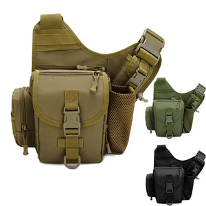 Tactical Shoulder Bag Army Military Crossbody Sling Bag Men's Outdoor Hunting Fishing Travel Waterproof Chest Bag