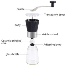 Load image into Gallery viewer, Small Coffee Powder Grinder Adjustable Coarse Fine Coffee Powder Maker For Kitchen